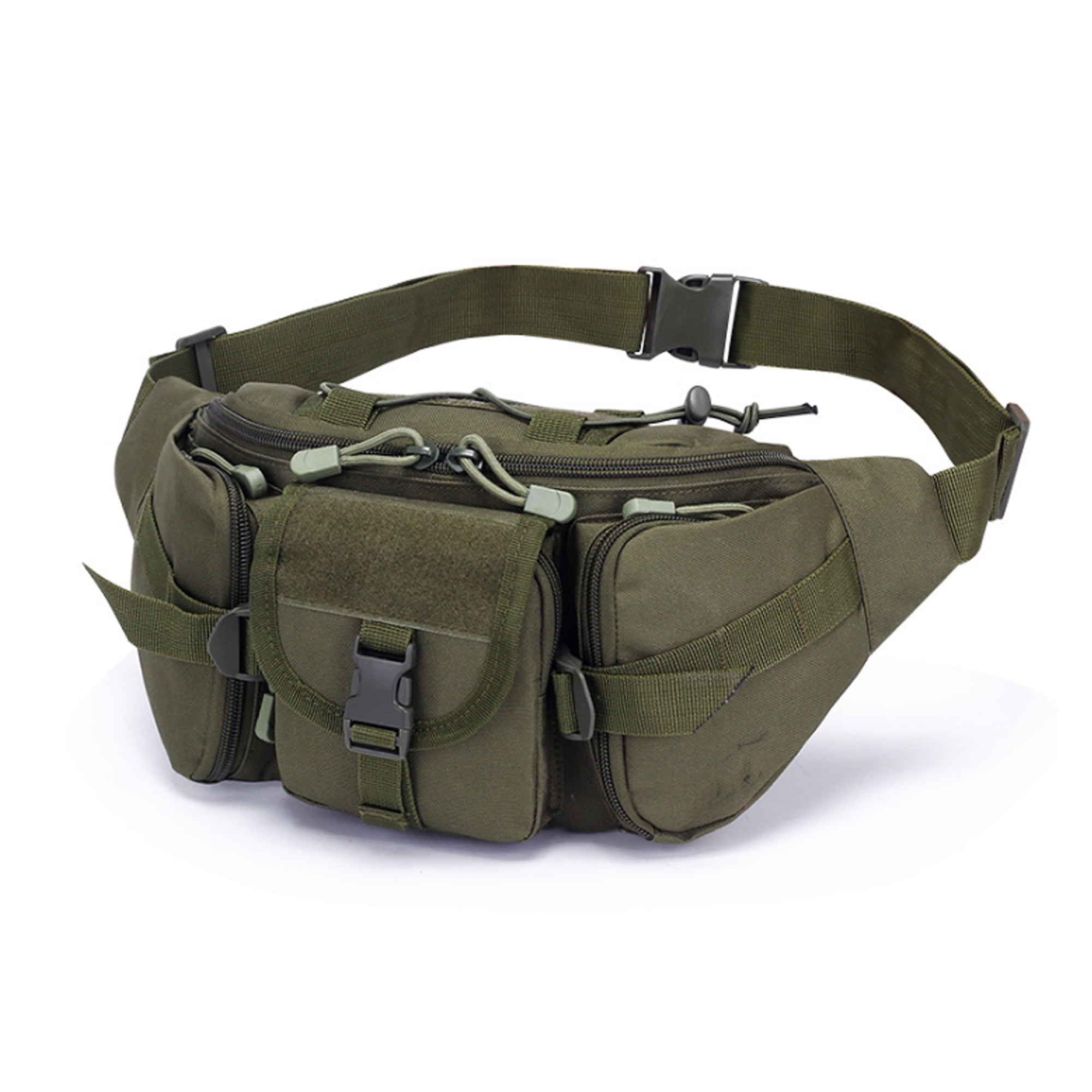 Fullvigor Utility Tactical Waist Pack Pouch Military Camping Hiking ...