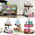 thumbnail image 5 of 1 Set Of Mother‘s Day Layered Tray Mother Mother Tier Tray Hierarchical Tray Decorative Set Summer Rural Farmhouse Decorative Kitchen Hierarchical Tray Commemorative Gift, 5 of 5