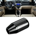 thumbnail image 3 of Universal Carbon Fiber Automatic  Stick  Knob for Car Modification Accessory, 3 of 7