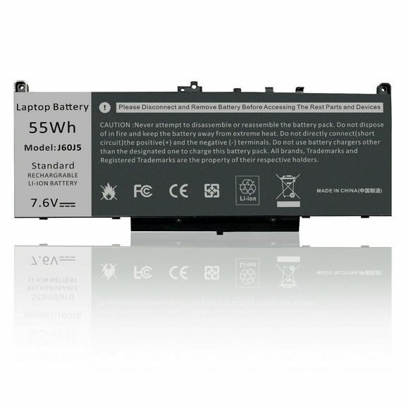 Battery J6OJ5 J60J5 For Dell Latitude E7270 E7470 R1V85 451-BBSX 7.6V 55WH MC34Y