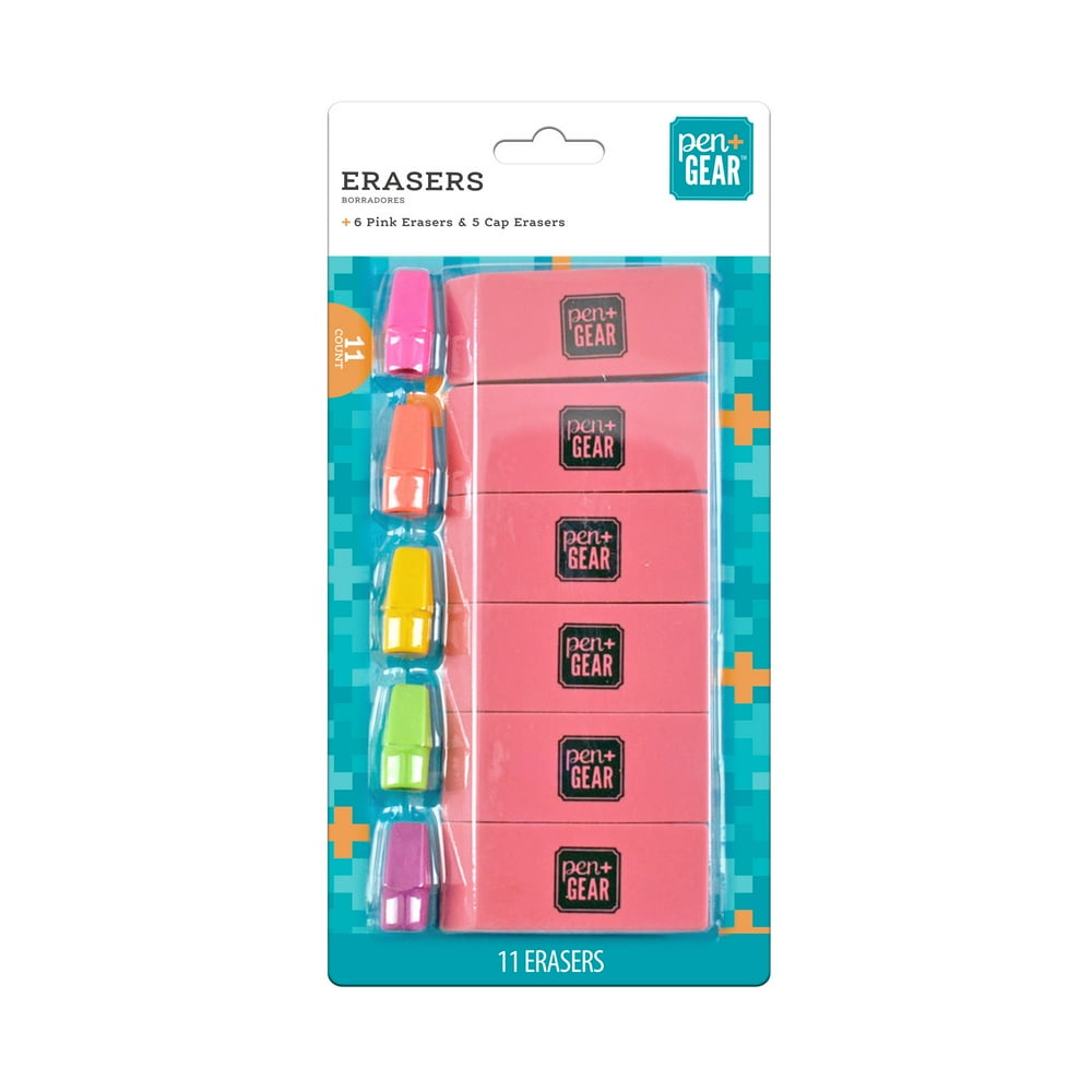 Pen + Gear Erasers, 11 Count