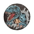 thumbnail image 2 of XMXY Tyrannosaurus Rex Dinosaur Animal Spare Tire Cover, Universal Waterproof Cover for Jeep RV Tire Wheel Protection, 16 inch, 2 of 8
