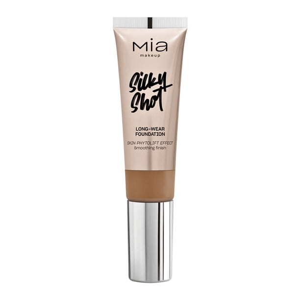 Silky Shot Foundation - Base alisadora de cobertura media-alta