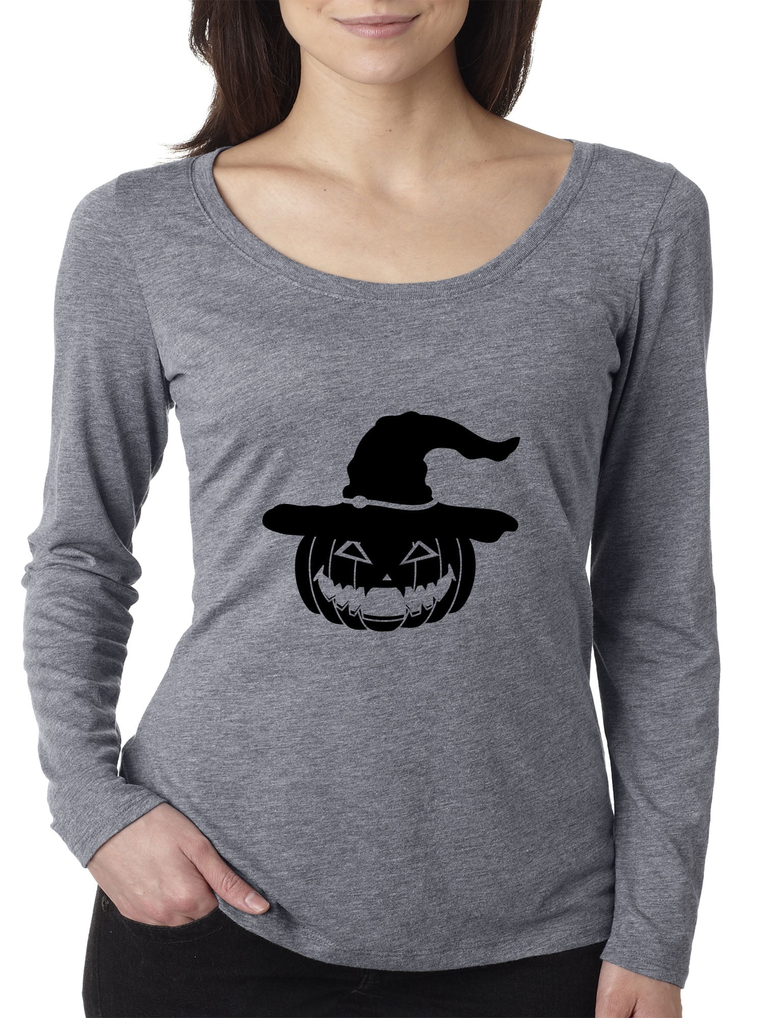 Toddler Halloween Pumpkin 1 ComfortSoft Long Sleeve Shirt