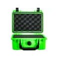 Eylar Small 8.12in Waterproof Gear Hard Case w/Foam, Neon Green