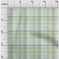 thumbnail image 2 of oneOone Cotton Cambric Green Fabric Check Dress Material Fabric Print Fabric By The Yard 56 Inch Wide, 2 of 4