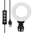 thumbnail image 1 of LED Dimmable Ring Light, Noir Luminosité Réglable Ring Light USB Charge pour l'Éducation en Ligne pour l'Enseignement pour Conférence pour Diffusion en Direct, 1 of 8