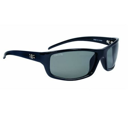 Gray Polarized Lens Sunglasses - Calcutta PR1G Prowler Sunglasses, Black Frame, Gray Lens Polarized