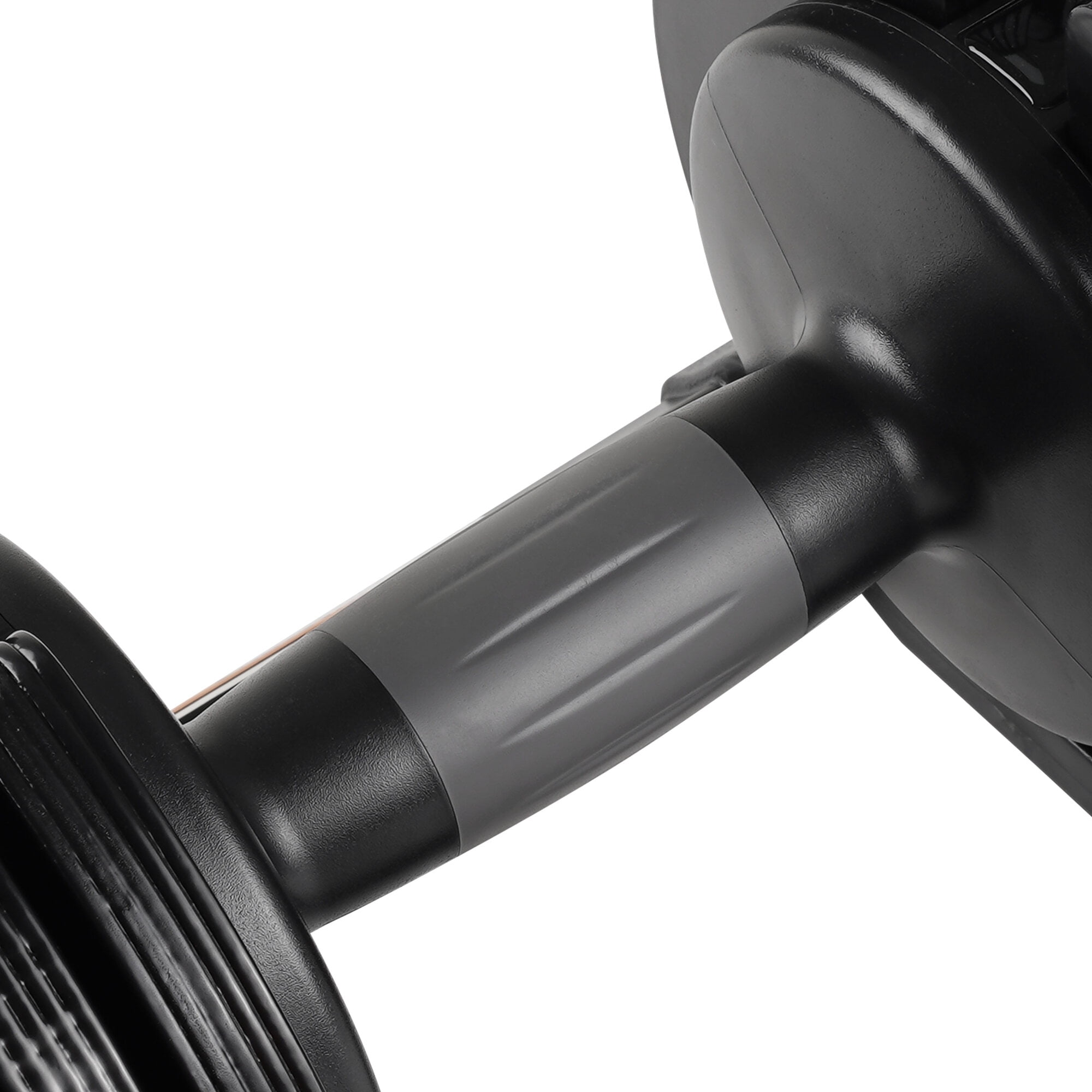 Black Adjustable Dumbbell Set 52 lbs, Steel Weight Plates with Plastic Handles 14.7"L x 8.07"W x 7.68"H