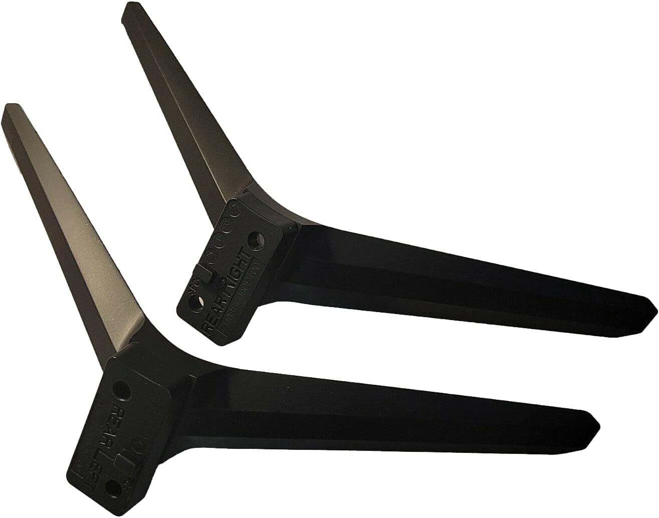 ULTRA PARTS VIZIO V-Series TV Base Stand Legs for the 50" Class 4K HDR Smart TVs, Alloy Steel Black