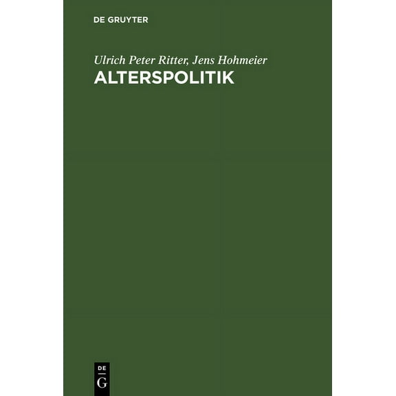 Alterspolitik, (Hardcover)