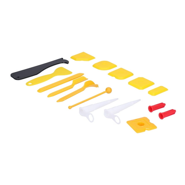 Caulk Remove Tool Set, Removing Cleaning 16Pcs Caulking Tool For Repairing Gaps For Removing Residual Glue