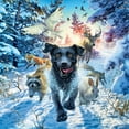 thumbnail image 2 of Ceaco - Mark Fredrickson - Black Lab - 550 Piece Jigsaw Puzzle, 2 of 2