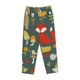 thumbnail image 4 of Haiem Cute Animal Forest Women's Pajama Pants Ultra Lightweight Pjs Bottoms Sleepwear Bottom Pants With Pocket Drawstring-X-Large, 4 of 9
