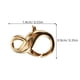 thumbnail image 2 of unbranded 2Ud De Langosta Dobles Dorados Para Pulseras Y Collares Material De Metal Resistente Para DIY, 2 of 8