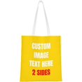 thumbnail image 1 of Custom Tote Bag Bags With Logo Personalized Custom Bags Shopping Bags Reusable Grocery Bags Bulk - Add Your Text Image, 1 of 8