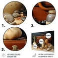 thumbnail image 3 of Designart "Beach Travels composition I" Nautical & Beach Metal Art Living Room, 3 of 5