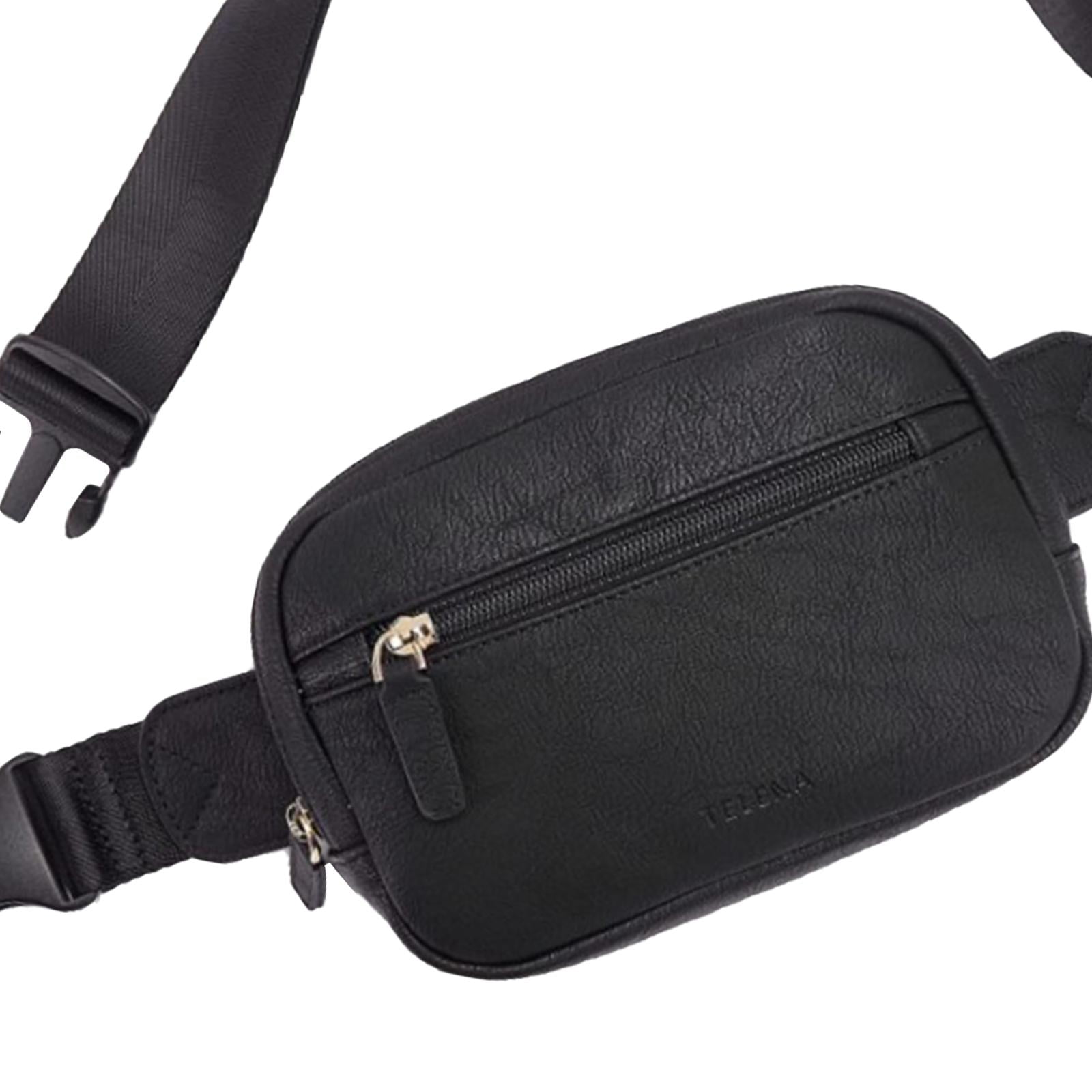Segolike Belt Bag Handbag Everywhere Shoulder Purse Fashionable Tote Fanny Pack for Women Black