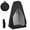 Black, variant on Black Pop Up Pod Changing Room Tent Portable Outdoor Shower Camp Toilet Rain Shelter