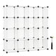 thumbnail image 1 of Organizador de almacenamiento de cubos SONGMICS, blanco, 16 cubos de plástico, 1 of 9