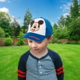 thumbnail image 4 of Disney Boys' Mickey Mouse Baseball Cap - 2 Pack 3D Character Curved Brim Strap Back Hat (2T-7), 4 of 7