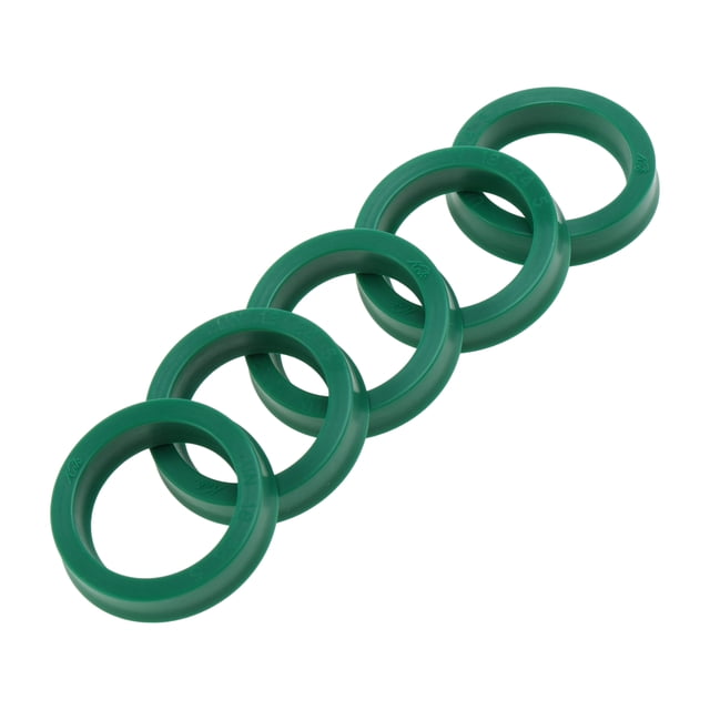 Anillo de sello de aceite universal Unique Bargains Sello de labio UN 18x24x5mm Alta presión TPU Verde 5 Pcs