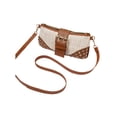 thumbnail image 2 of Ladies' Embossed PU Leather Crossbody Shoulder Bag, 24x12x4 cm, Adjustable Strap, Compact Fringe Design, Multi-Color Options, Lightweight Everyday Handbag, 2 of 6