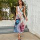 thumbnail image 5 of Vestido De Noche De Lujo Sin Mangas Para Mujer, Rose Vestido De Fiesta, 5 of 5