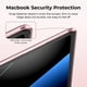 thumbnail image 4 of Funda rígida con brillo rosa para MacBook Air 13,6" M4 M3 M2 de EooCoo, 4 of 8