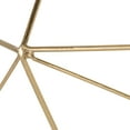thumbnail image 3 of Kate and Laurel Prouve Decorative Geometric Multi-use Metal Wall Display Shelves, Gold, 2 piece set, 3 of 7
