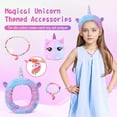 thumbnail image 4 of Set de regalo de unicornio Cherry Tale con almohada de estrella iluminada para niñas de 6 a 8 años, 4 of 6