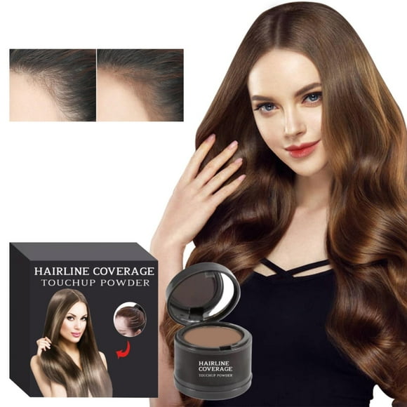 Bradem Hairline Powder Root Cover Up - Instant Shading for Thinning Hairline, Water & Sweat Resistant for Adults