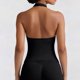 thumbnail image 5 of Yoga Tank Tops para Mujeres Fuera Del Hombro Push-Up Acolchado sin Costuras Espalda Fitness Pilates Transpirable Humedad-Wicking Poliéster, 5 of 9