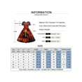 thumbnail image 2 of YAGHYAGH Women Halloween Vintage Midi Swing Dress Pumpkin Print Swing Party Fancy Dresses, 2 of 4