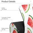 thumbnail image 4 of Yayeee Faucet Mat for Kitchen Sink 14.7" Diatomite Long Splash Guard Pad, Red Watermelon, 4 of 7