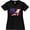 AB-Black, variant on Inktastic Snowboarding US Flag Women's Plus Size V-Neck T-Shirt