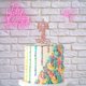 thumbnail image 5 of Cake Topper Rosa Glitter #1 Velin Fiestin Cake topper Glitter #1, 5 of 8