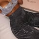 thumbnail image 1 of Pantalones deportivos de cintura alta y rectos para mujer, de pierna ancha, estilo europeo y americano, holgados y de verano, 1 of 5