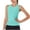Green1, variant on Womens Yoga Tank Tops Quick Dry Round Neck Sleeveless Rackback Workout Running Gym Top Trackshirts