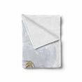 thumbnail image 2 of Wedding Soft Flannel Fleece Blanket, Just Married Retro Hand Writing Bride and Groom in Car Cans Birds Celebration, Cozy Plush for Indoor and Outdoor Use, 50" x 70", Grey Red White, by Ambesonne, 2 of 6