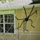 thumbnail image 5 of Araña falsa gigante realista para Halloween, arañas falsas peludas negras, decoraciones aterradoras para el hogar, 200cm, 5 of 8