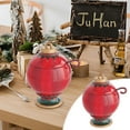 thumbnail image 3 of RyanK Christmas Decorations Christmas GiftsChristmas Bowl Candy Canisters Christmas Snack Bowl Sugar Bowl With Lid And Spoon Dish Christmas Candy Tray Candy Synthetic Resin Dining Table Storage Rack, 3 of 9