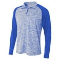 thumbnail image 2 of A4 NB4249 Boys Quarter Zip Space Dye, 2 of 2