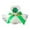 White, variant on Clearance Sale! & Cat Tutu Dress With Green Bow – Embroidered Four Leaf Small Medium Birthday & Wedding Outfit Pet Clothes Birthday Gift For Pet Dog Cat 8.3" x 12.6"