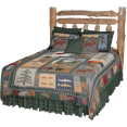 thumbnail image 3 of Northwoods Walk Twin Quilt 65"W x 85"L, 3 of 6