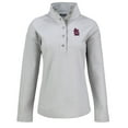 thumbnail image 2 of Women's Cutter & Buck Gray St. Louis Cardinals Hunts Point Eco Half-Snap Jacket, 2 of 3