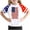 White-53, variant on Ugoldhm Fourth of July Boys Short Sleeve T-Shirts Fashion Tees Color Block Summer Crew Neck Tops Kids Clothes Size 3-14