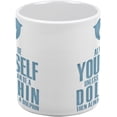 thumbnail image 2 of Always Be Yourself Dolphin White All Over Coffee Mug Set Of 2, 2 of 2