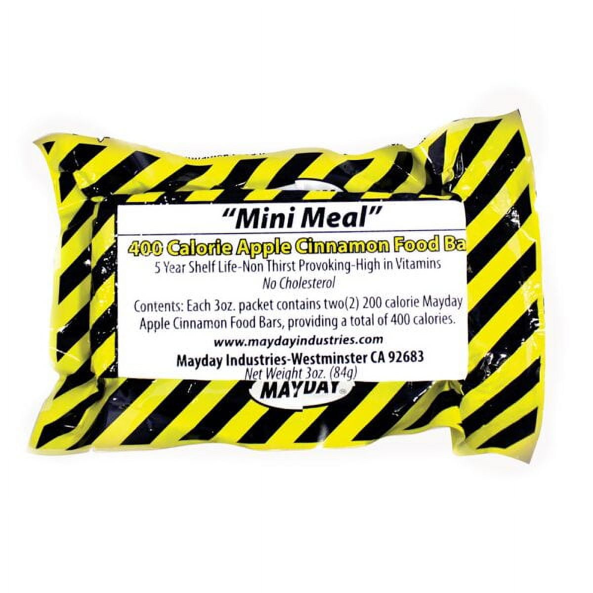 (2 pack) Emergency Survival Essentials Kit for 1 Person, 1 Day - Includes Food, Water, and First Aid Supplies