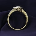 thumbnail image 7 of AFFY Heart Promise Ring | 0.05CT Round Natural White Diamond | 14K Yellow Gold over Silver-9, 7 of 7